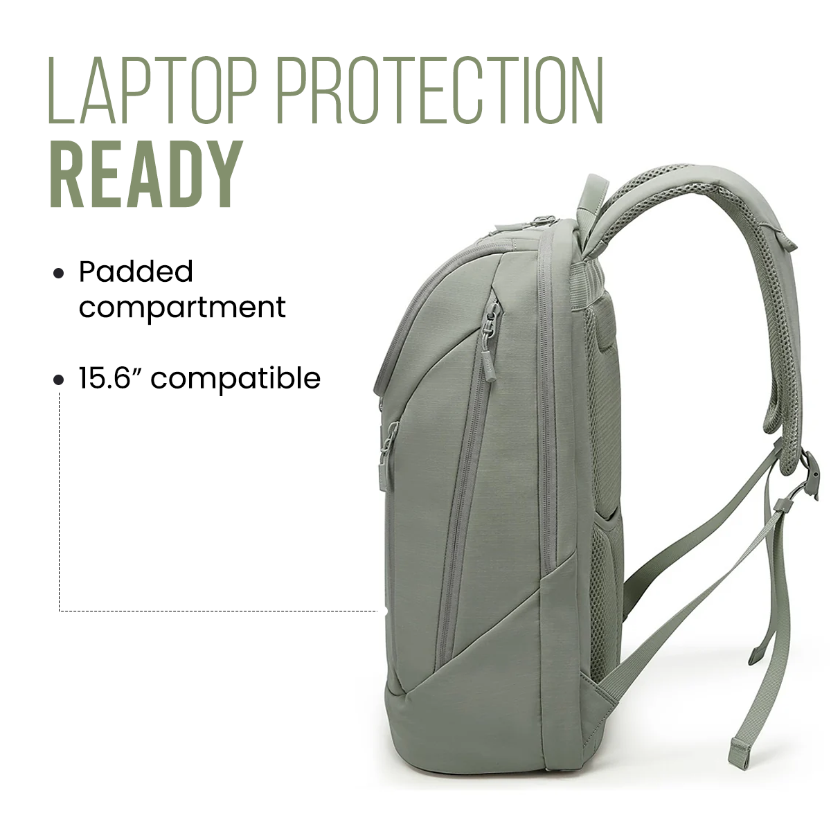 CAPTAIN BUSINESS BACKPACK V2.0 - Green - 30L