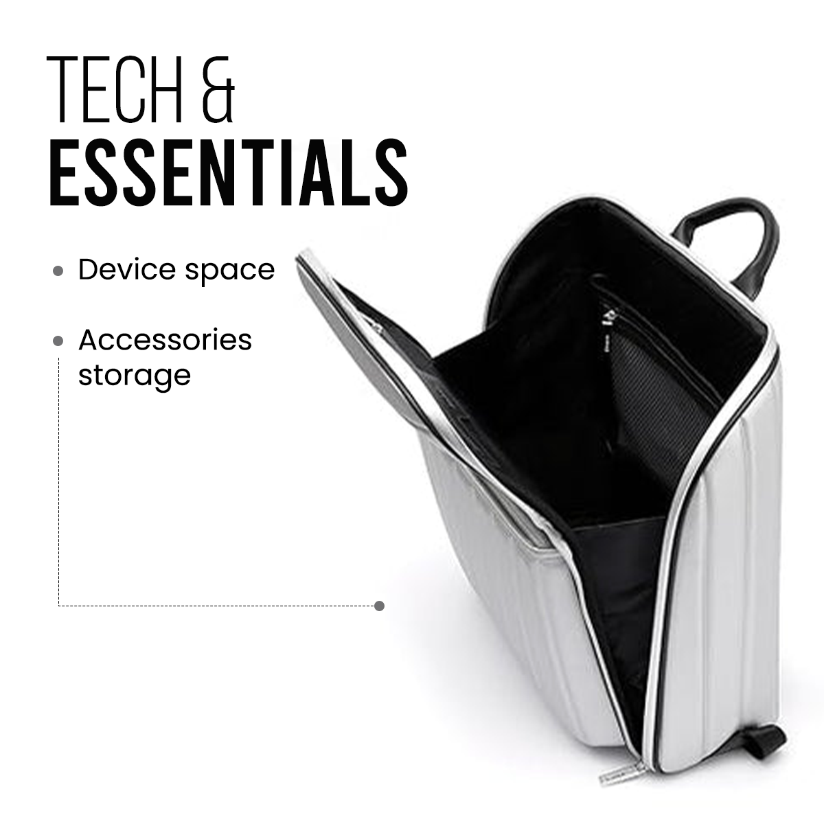 ALPHA WORKPACK BACKPACK - SILVER - 22L