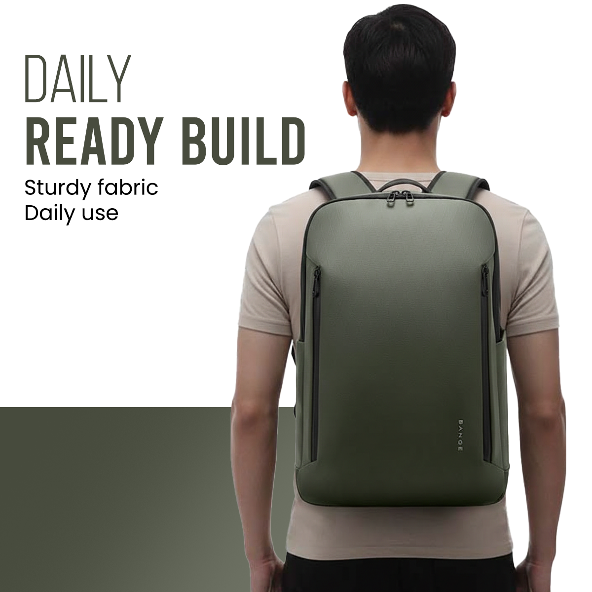 METROGUARD BACKPACK - GREEN - 27L