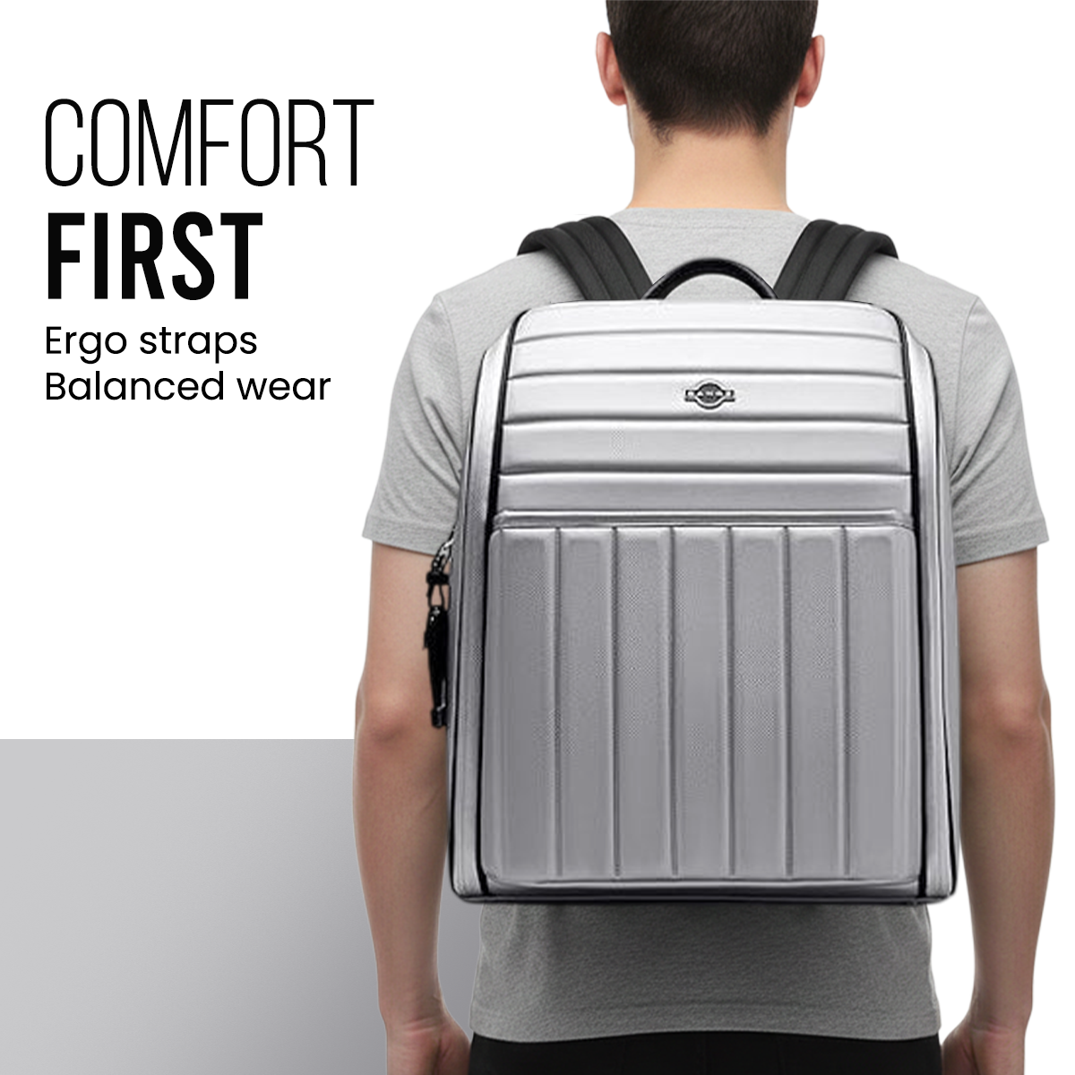 ALPHA WORKPACK BACKPACK - SILVER - 22L