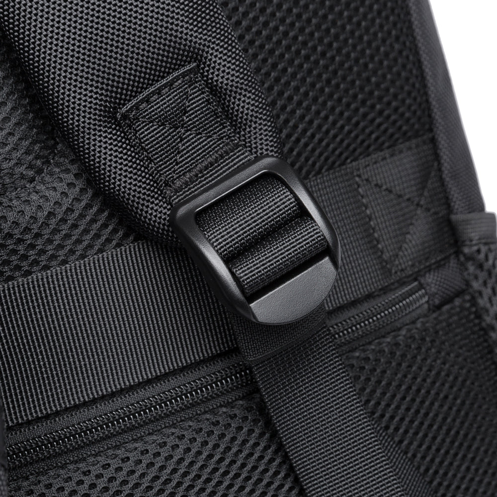 Swiss Cut Design 26L Laptop Backpack -Black