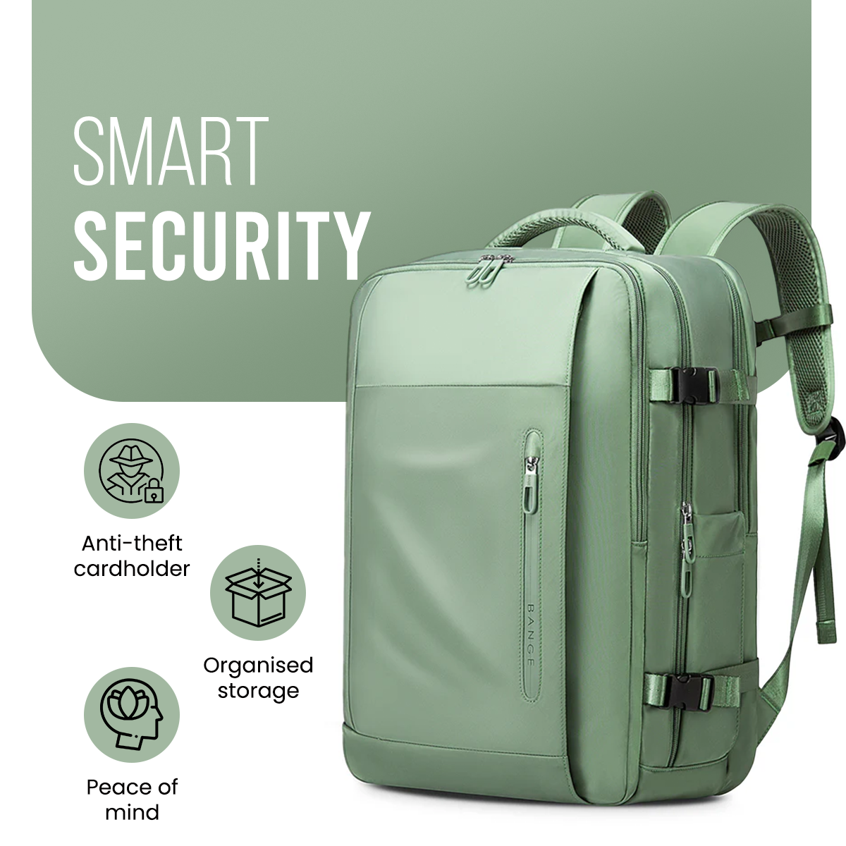 URBAN PACK BACKPACK - GREEN - 30L