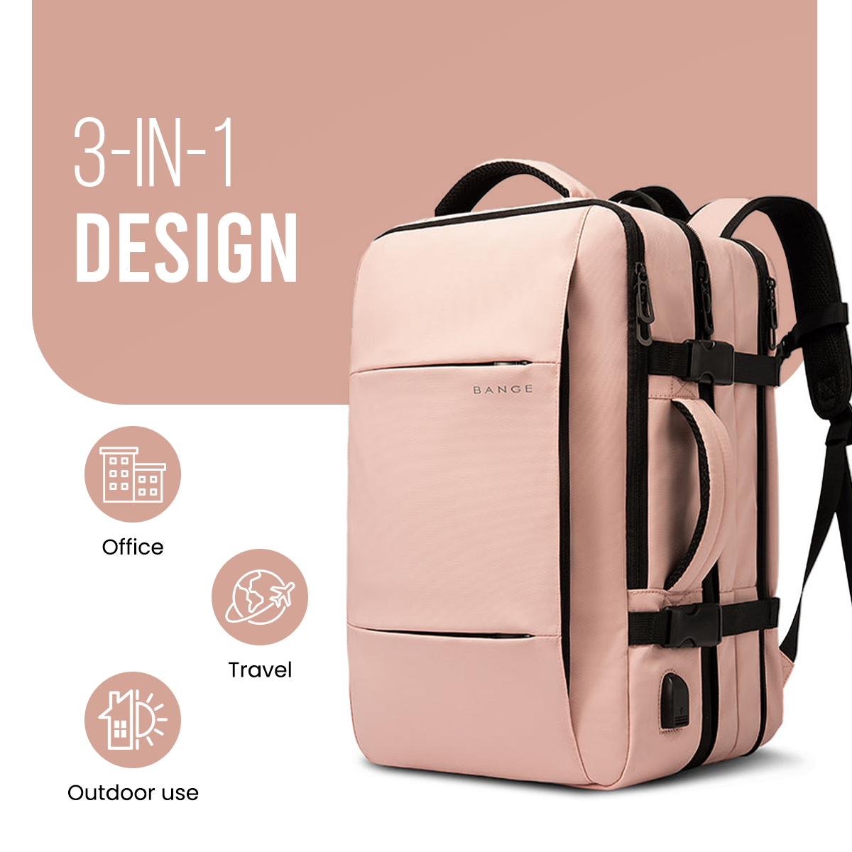 TITAN ULTRAFIT TRAVEL BACKPACK 45L - PINK