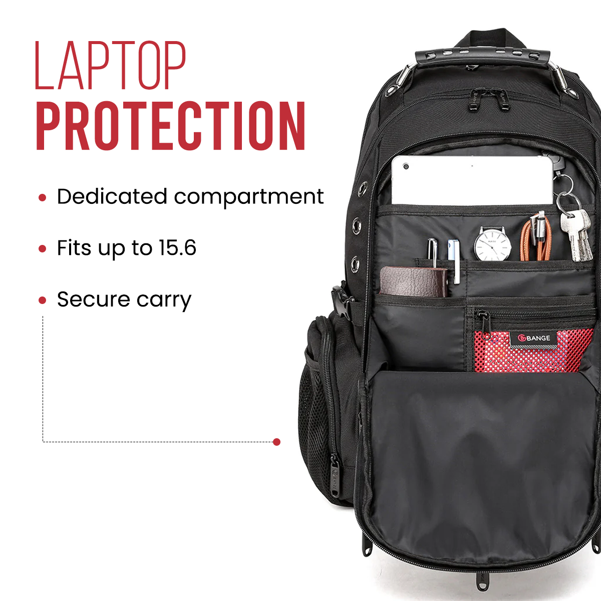 SWISSLOOK BACKPACK - RED - 45L