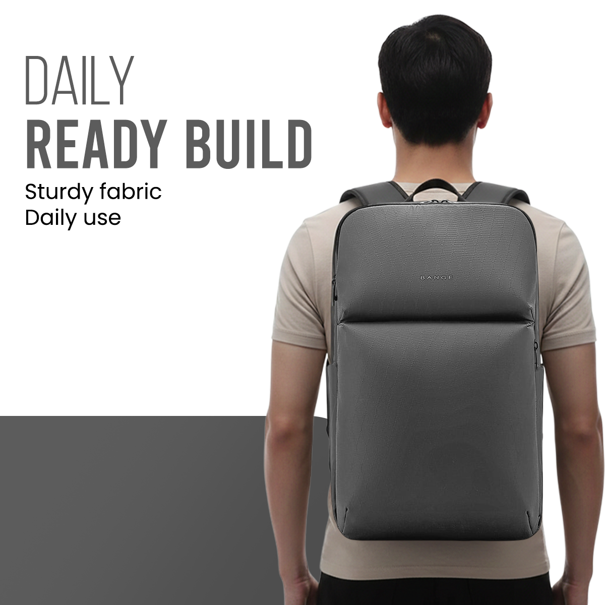 METROGUARD BACKPACK - GREY - 27L