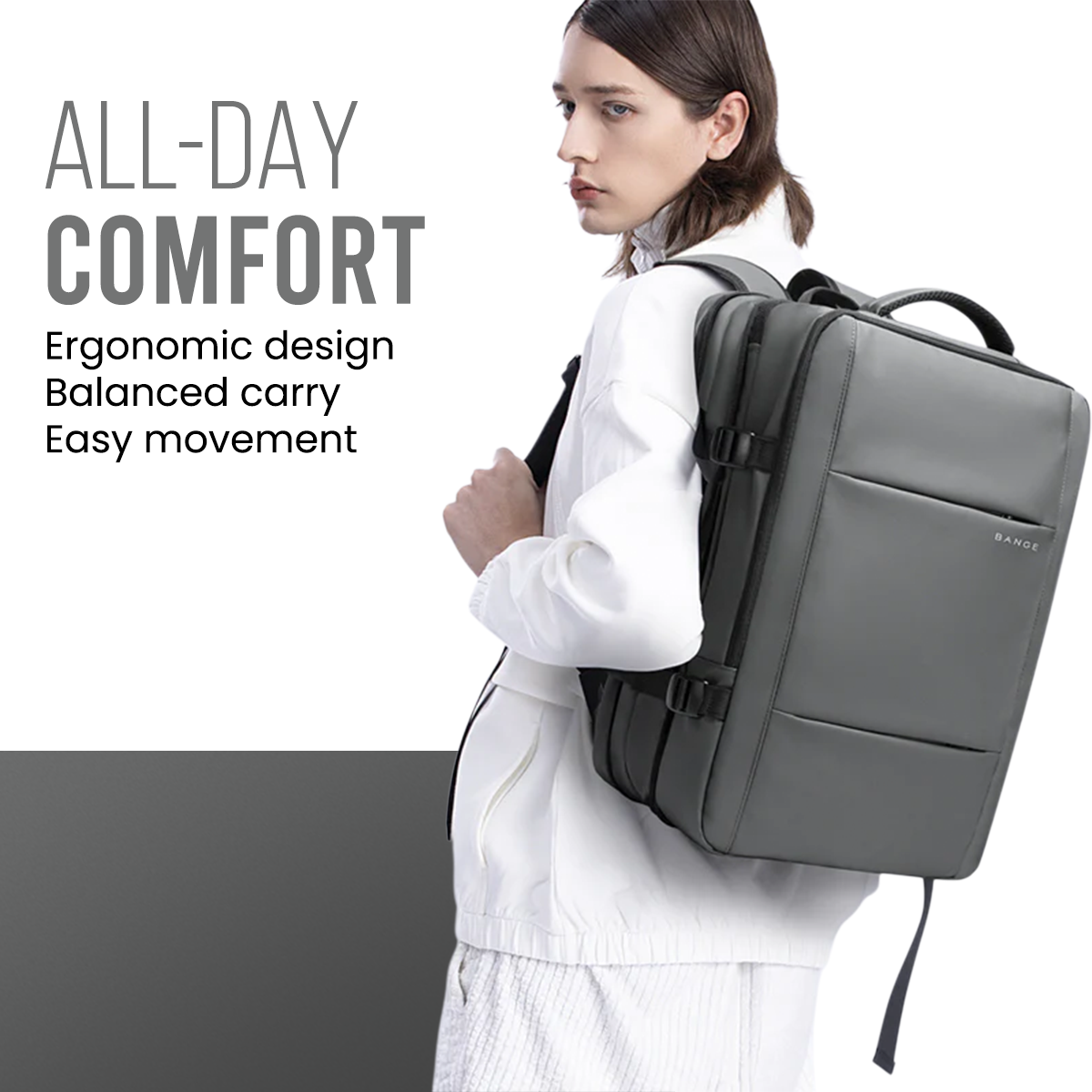 TITAN ULTRAFIT TRAVEL BACKPACK - GREY - 35L