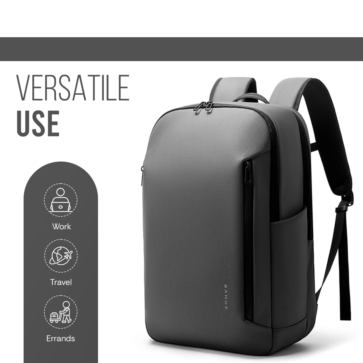 VENTURE BACKPACK - GREY - 30L
