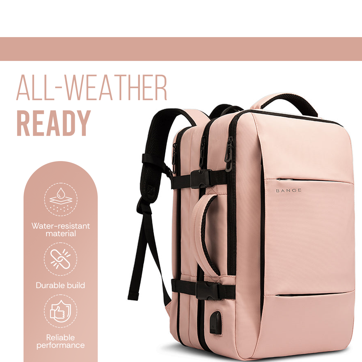 TITAN ULTRAFIT TRAVEL BACKPACK 45L - PINK
