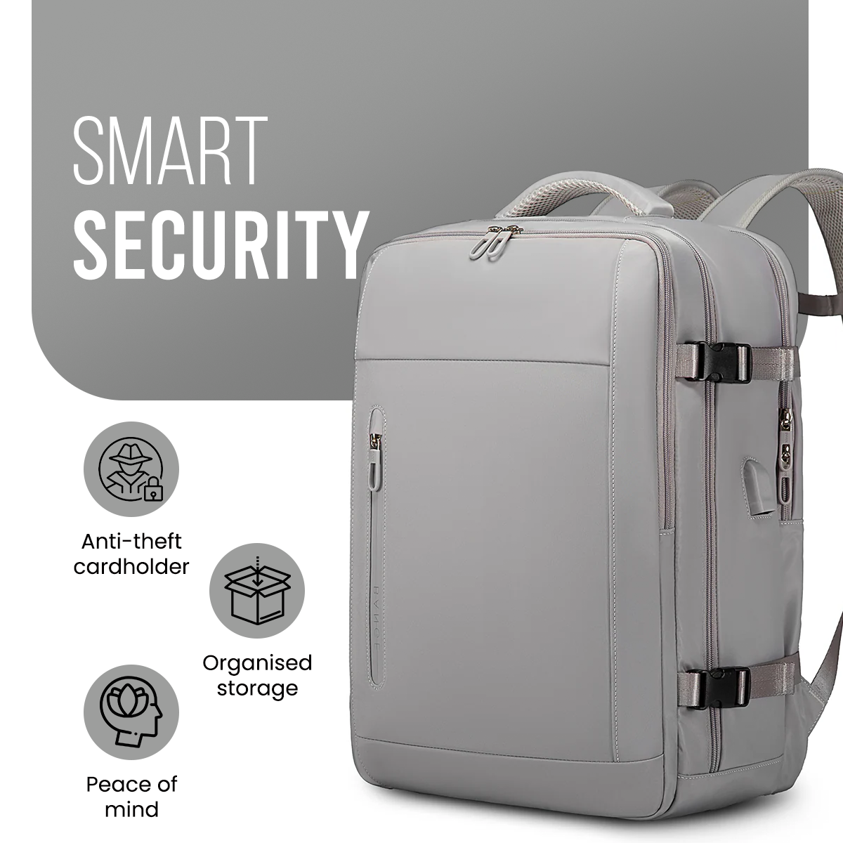 URBAN PACK BACKPACK - GREY - 30L