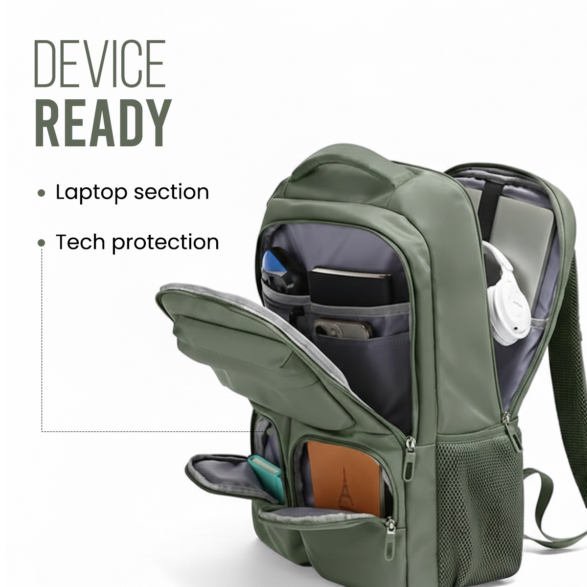 DIGITAL PACK BACKPACK GREEN - 25L
