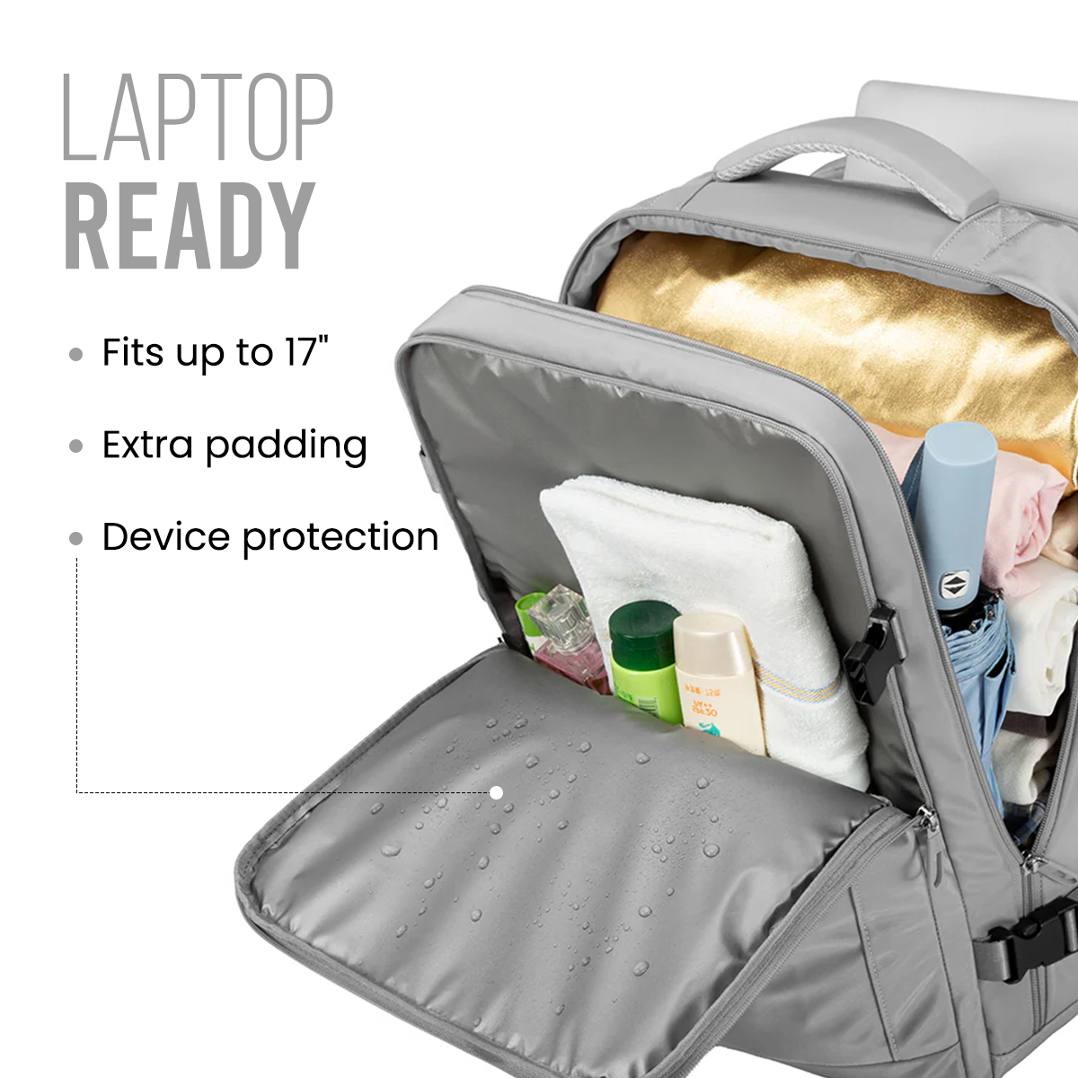 URBAN PACK BACKPACK - GREY - 30L