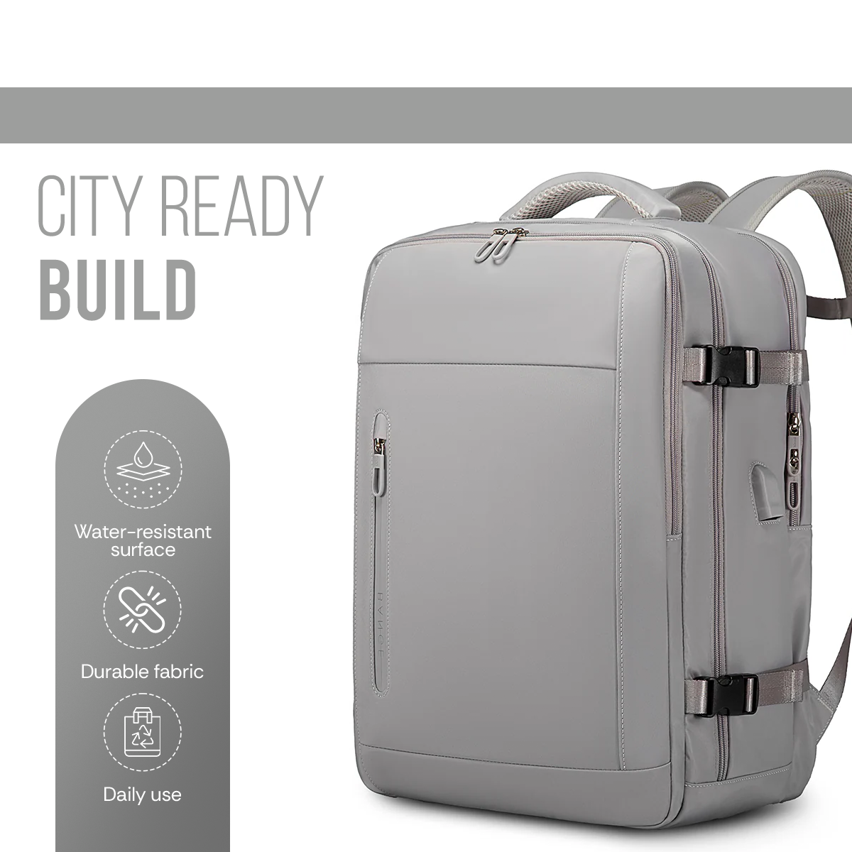 URBAN PACK BACKPACK - GREY - 30L