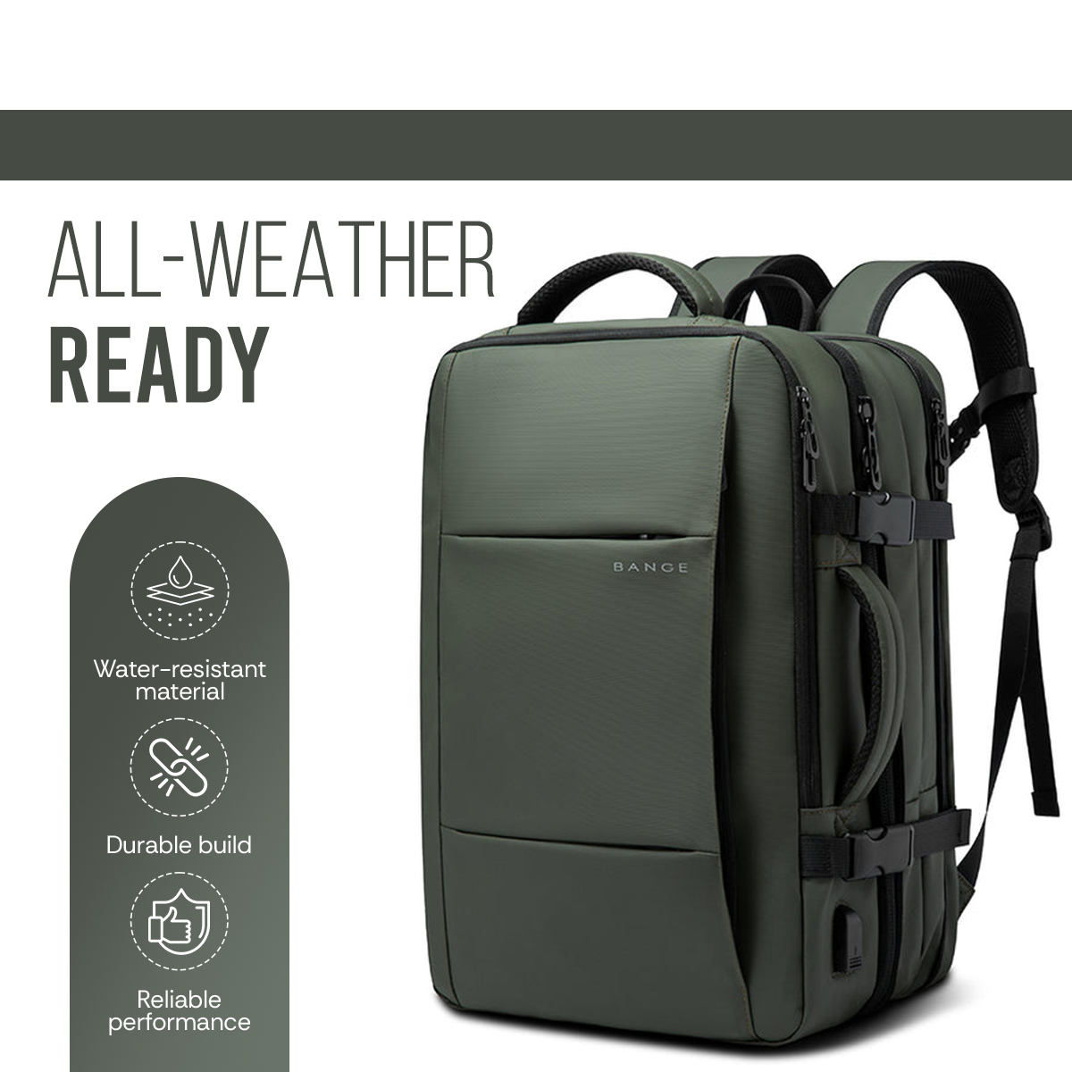 TITAN ULTRAFIT TRAVEL BACKPACK 45L - GREEN