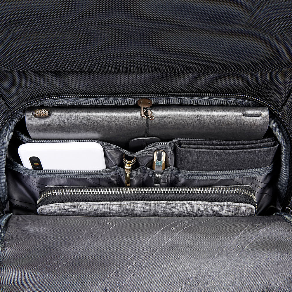 Red Lemon BANGE Swiss Traveller Laptop Backpack for Men, Business Travelling Backpacks with USB Charger Port, Weekender Carry-On Luggage Backpack multipurpose backpacks for men
