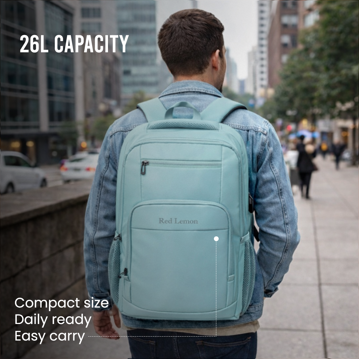 SWISS PACK BACKPACK CRYSTAL SKY - 26L