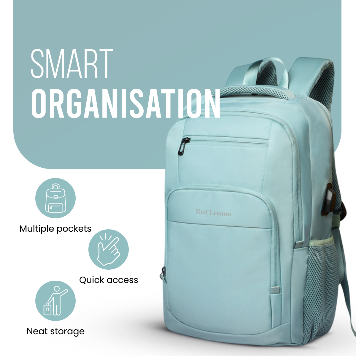 SWISS PACK BACKPACK CRYSTAL SKY - 26L