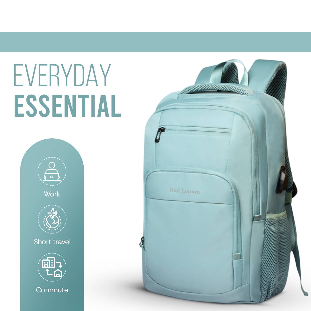 SWISS PACK BACKPACK CRYSTAL SKY - 26L