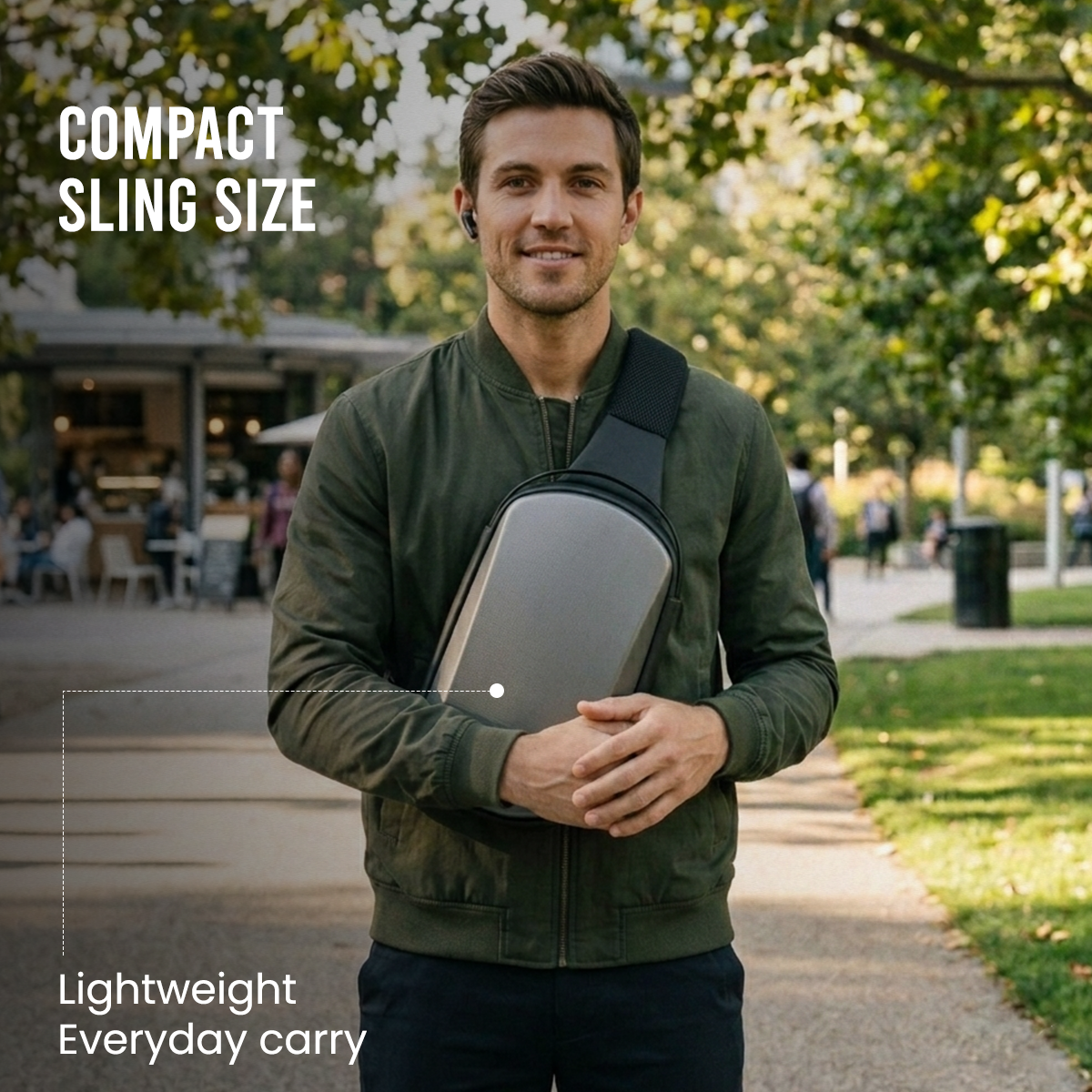 SLING BAG - 7256 - GREY