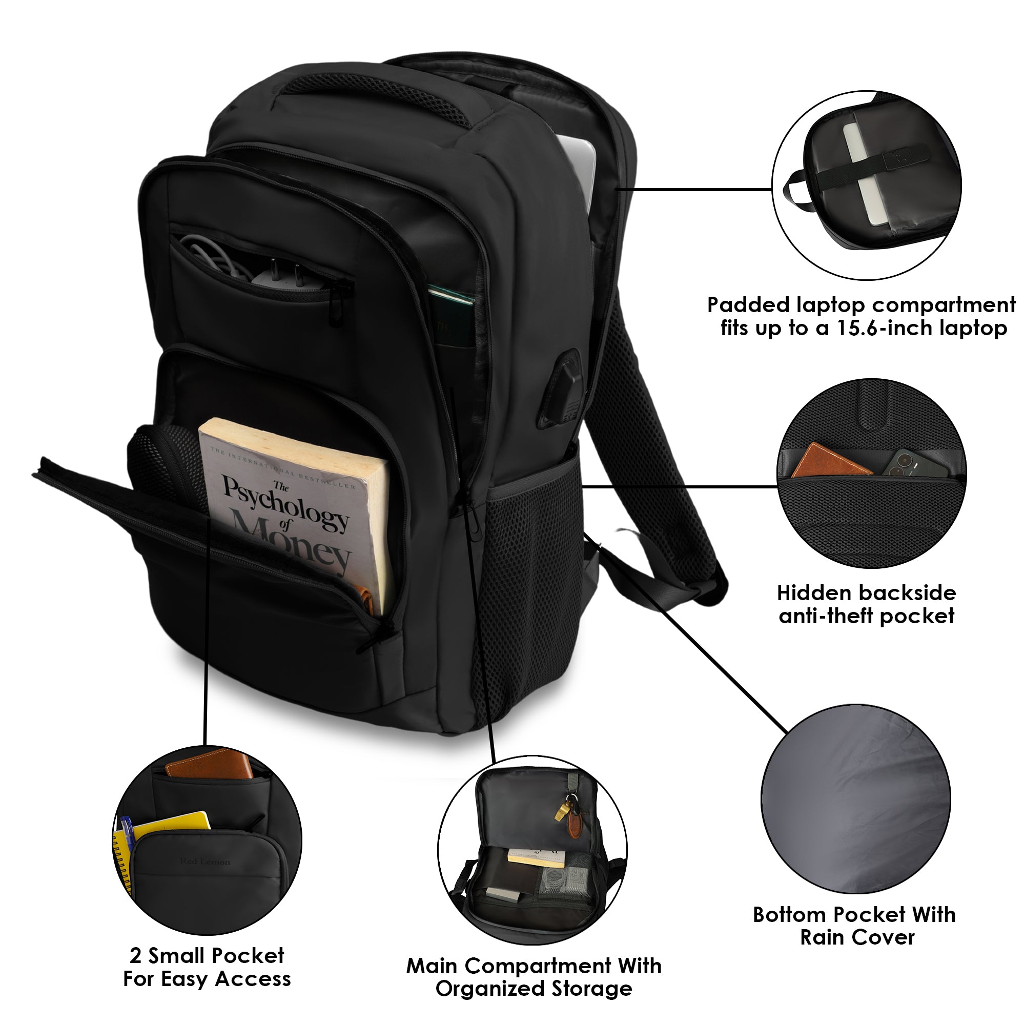 BACKPACK - 1924 BLACK - 26L
