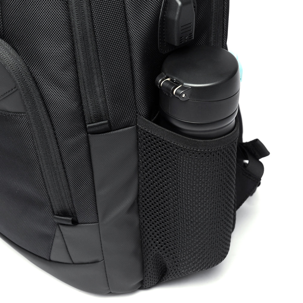 Swiss Cut Design 26L Laptop Backpack -Black