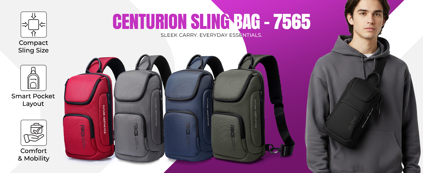 CENTURION SLING BAG - BLUE