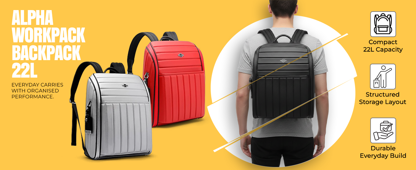 ALPHA WORKPACK BACKPACK BLACK - 22L