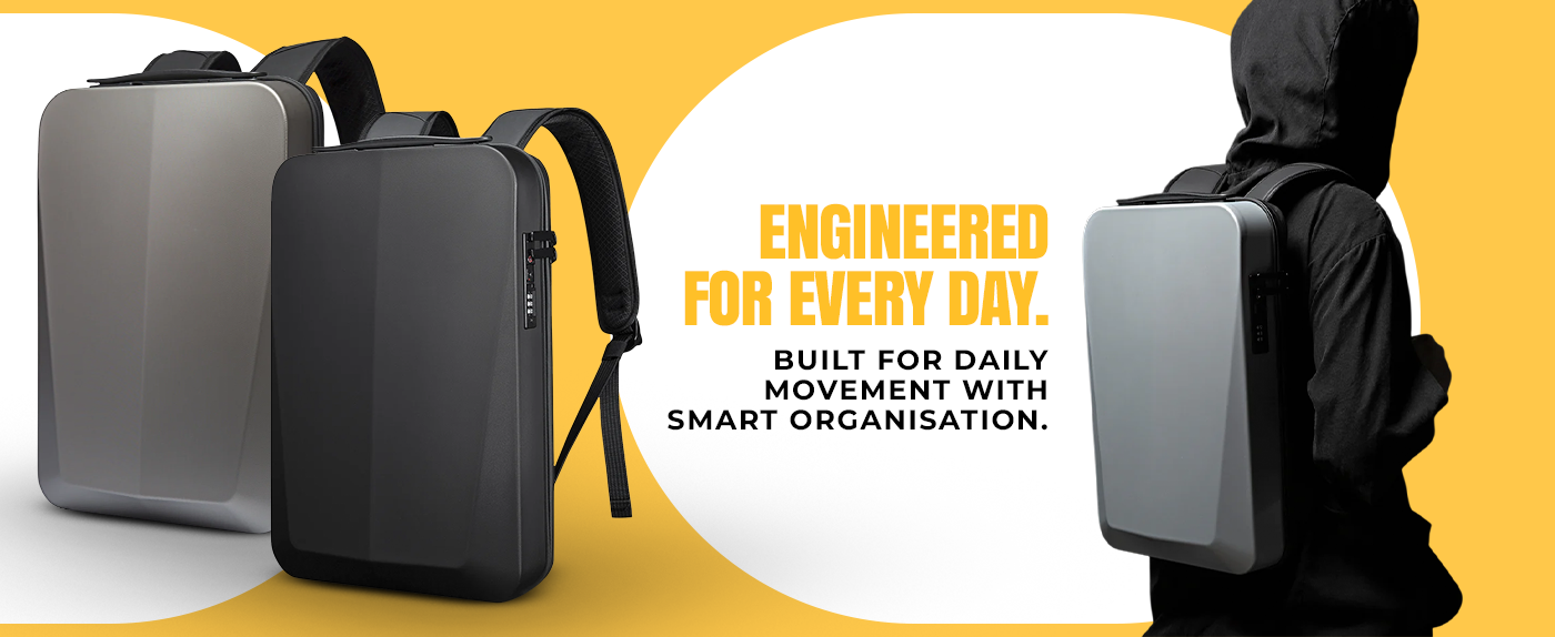 HARD IRONLOOK BACKPACK - BLACK - 21L