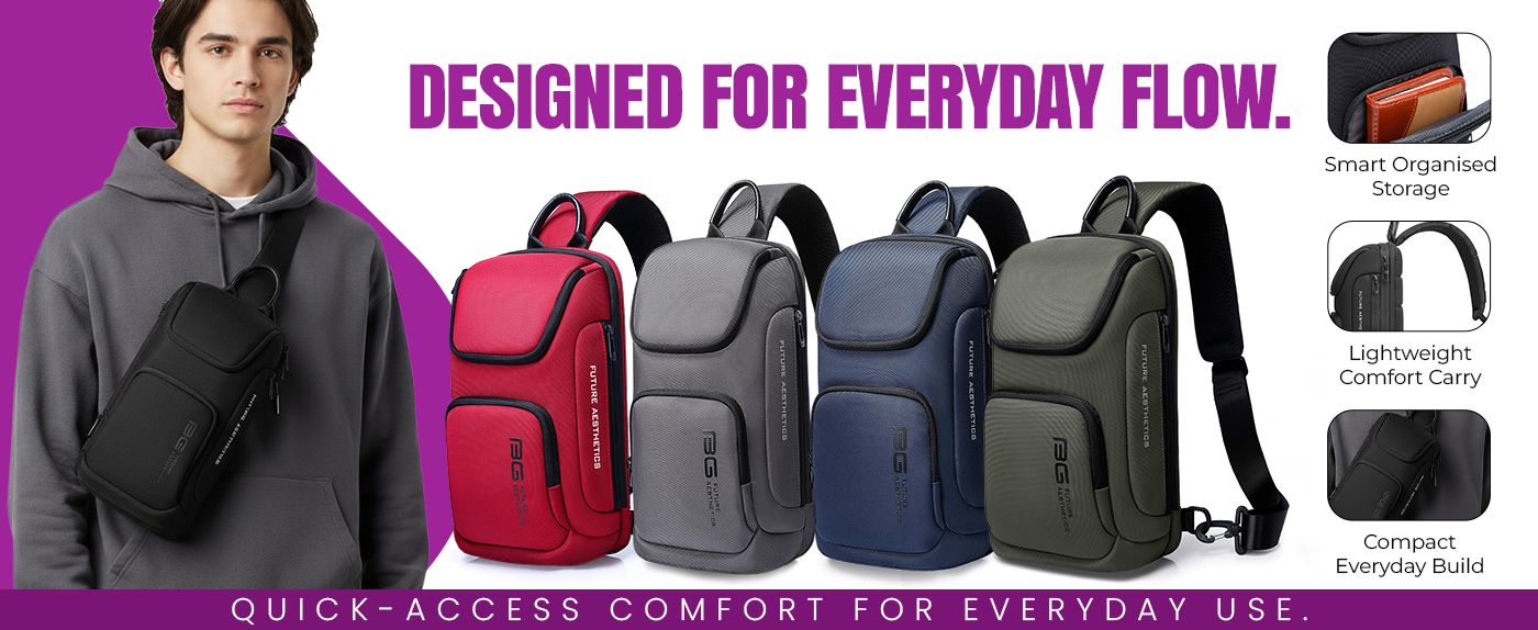 CENTURION SLING BAG - BLUE