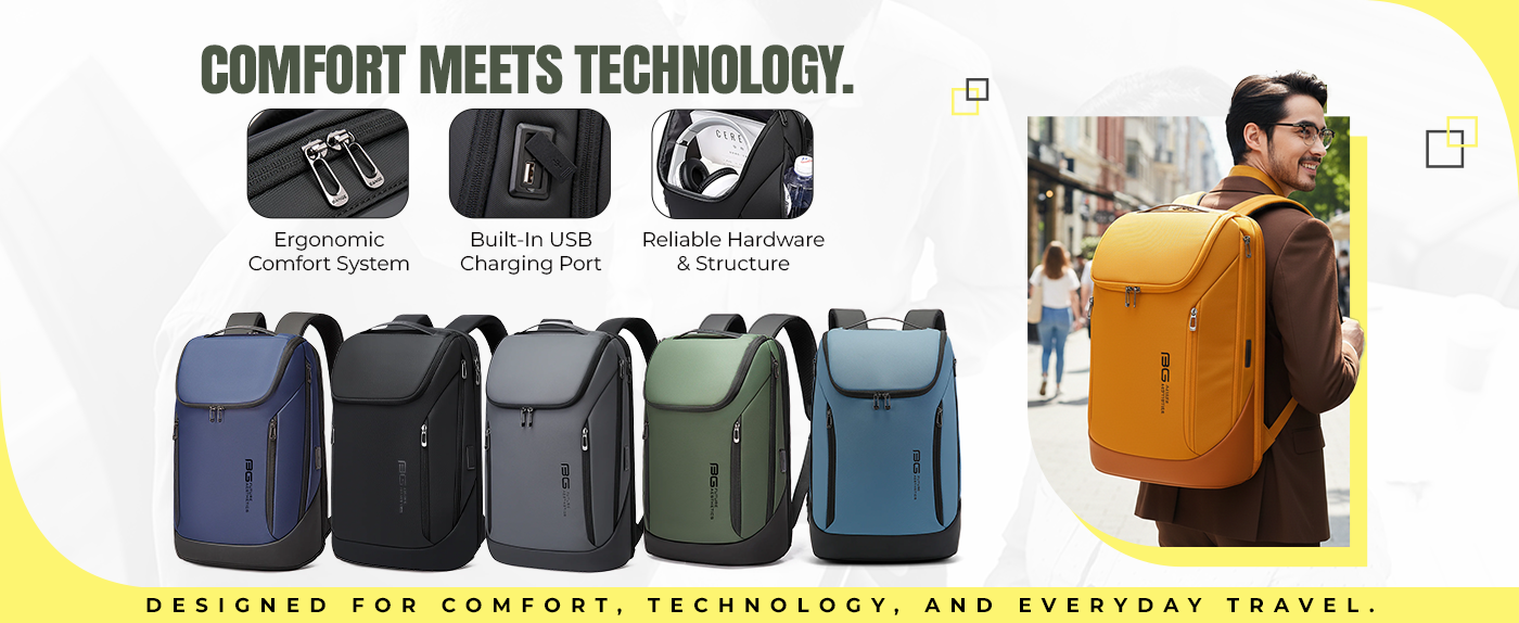 CAPTAIN BUSINESS BACKPACK - GREY - 30L