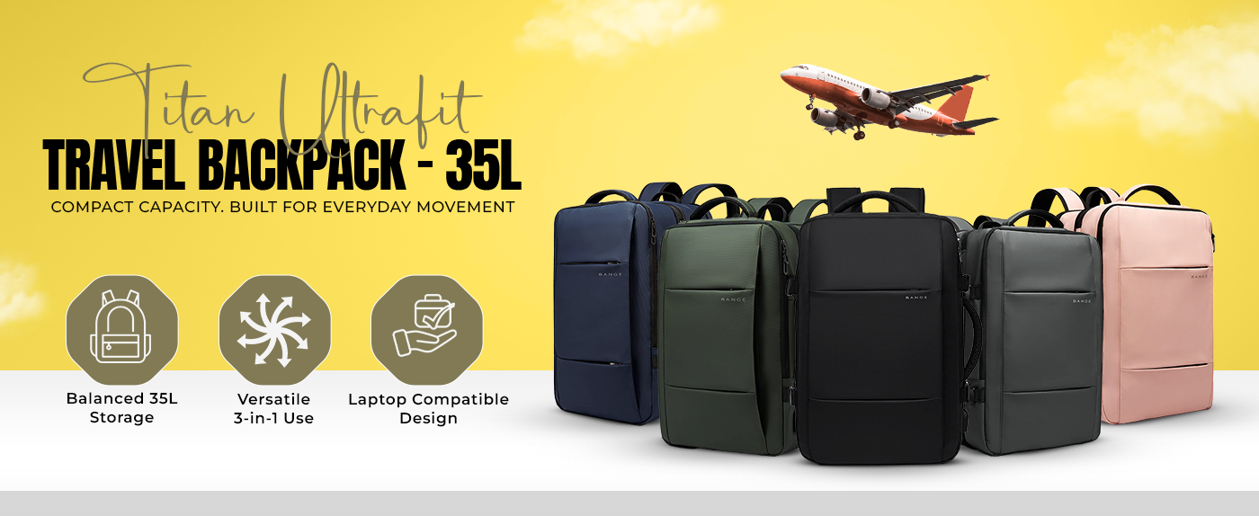 TITAN ULTRAFIT TRAVEL BACKPACK - GREY - 35L