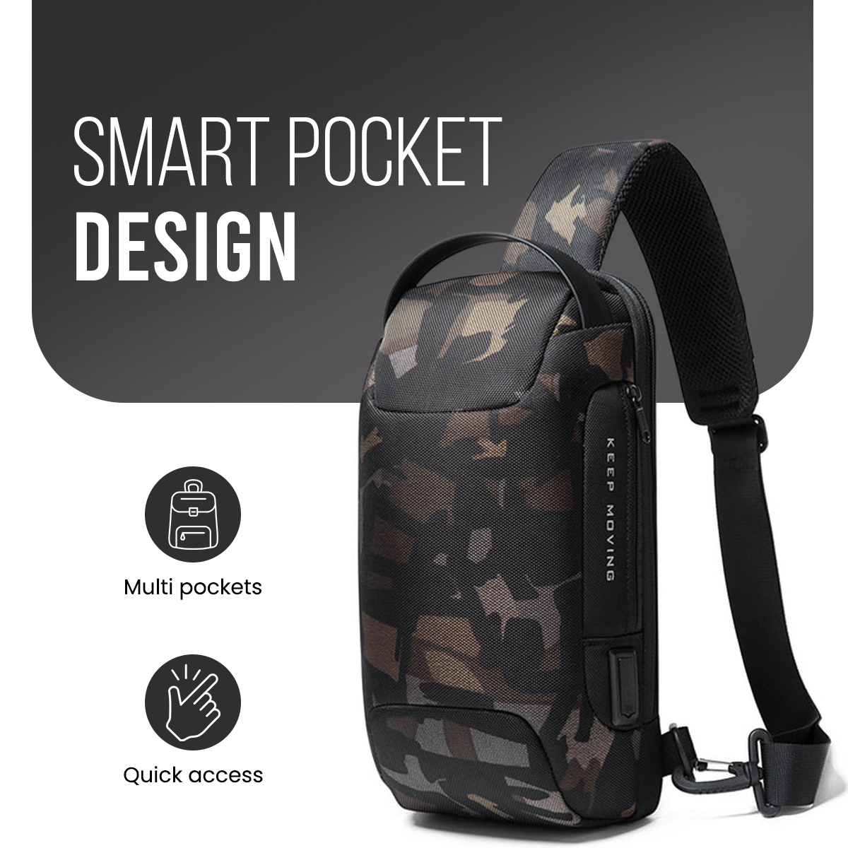 SURGE SLING BAG - CAMO