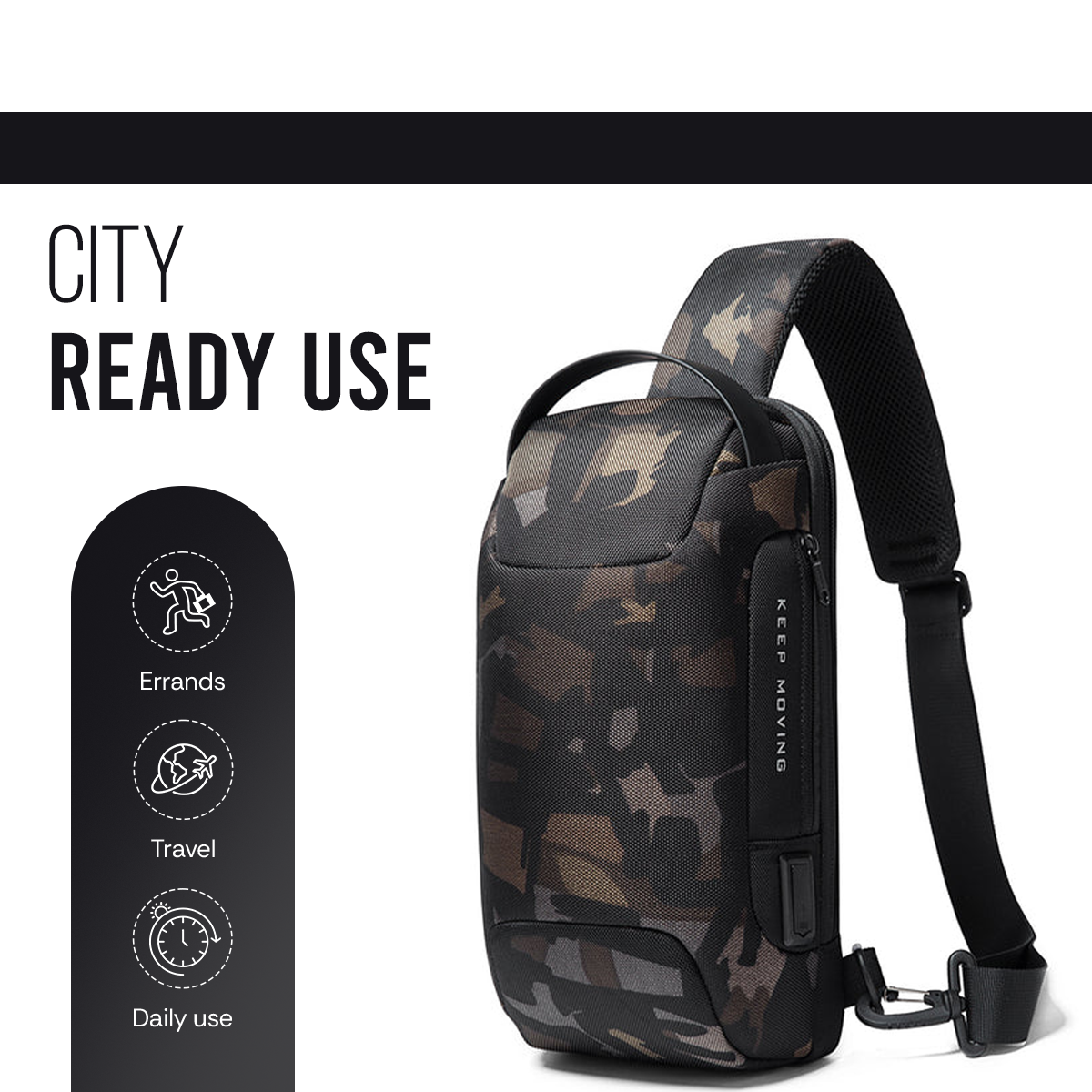 SURGE SLING BAG - CAMO