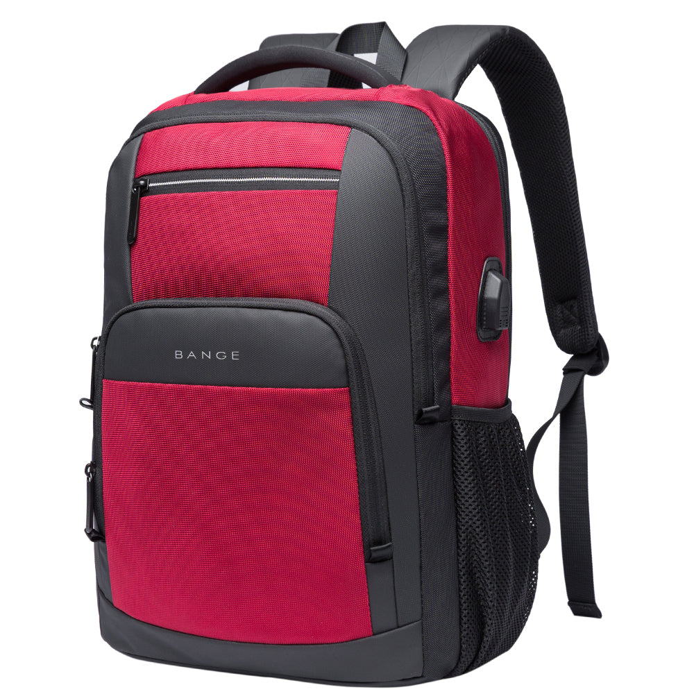 Swiss Cut Design Backpack - 26L Red