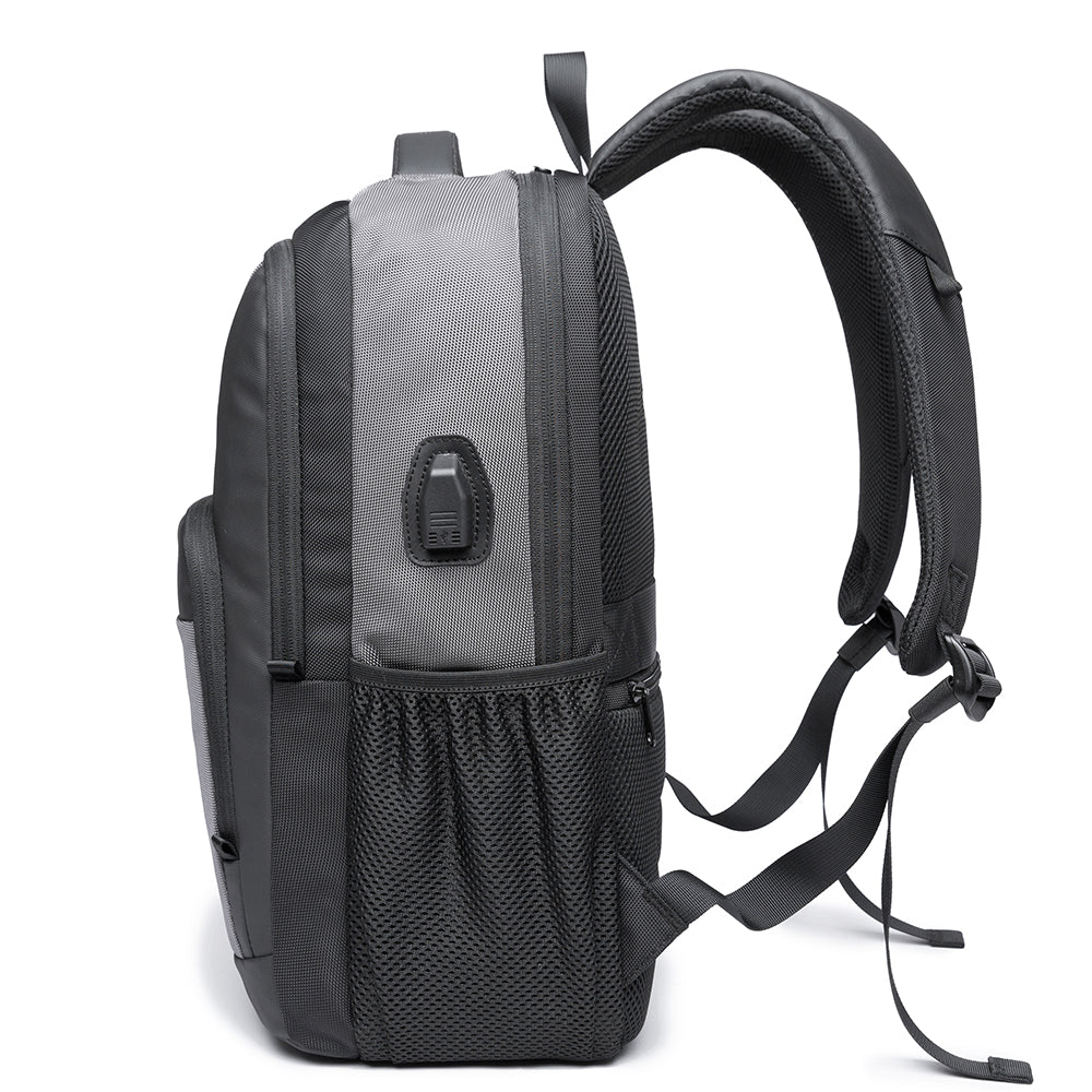 Swiss Cut Design Backpack - 26L Grey