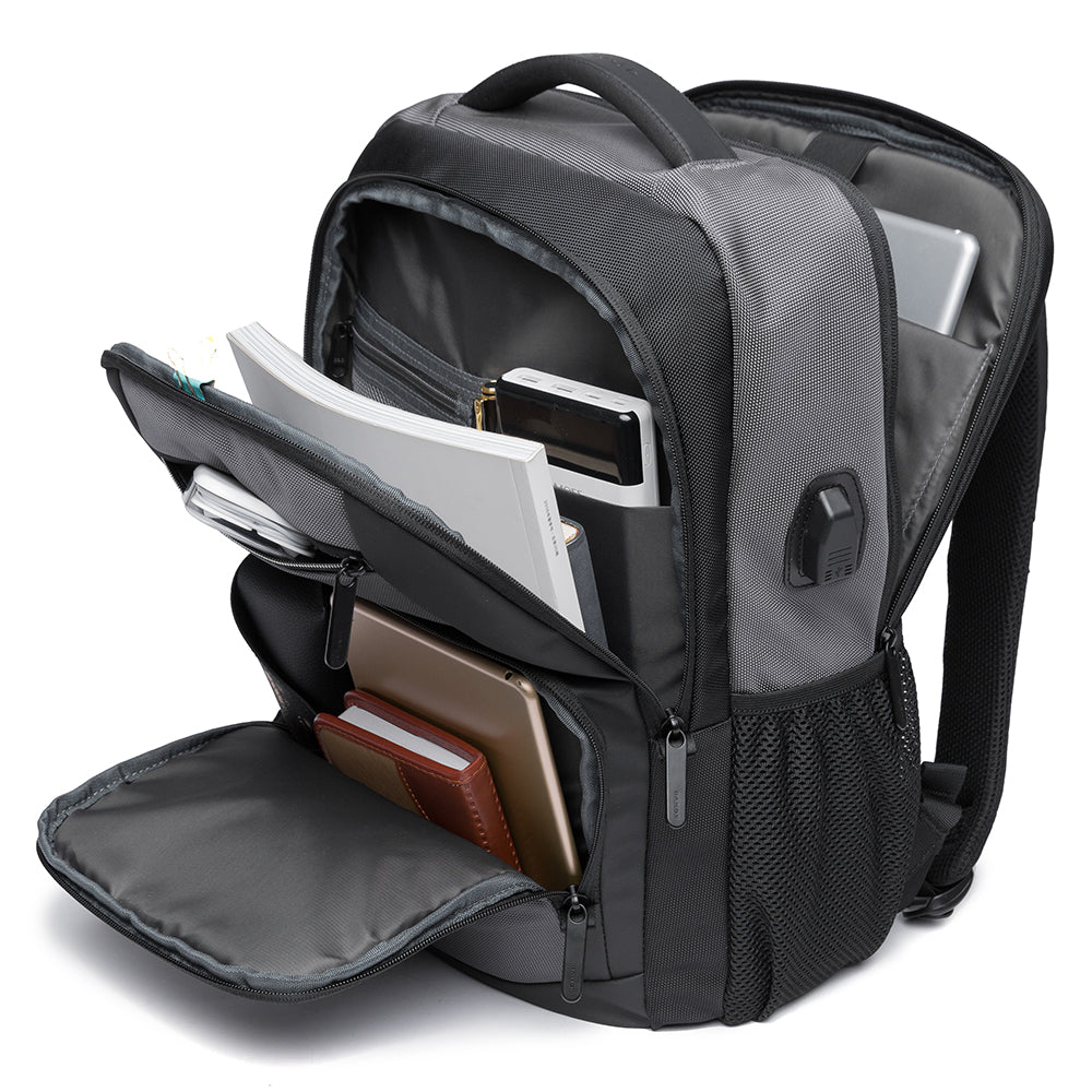 Swiss Cut Design Backpack - 26L Grey