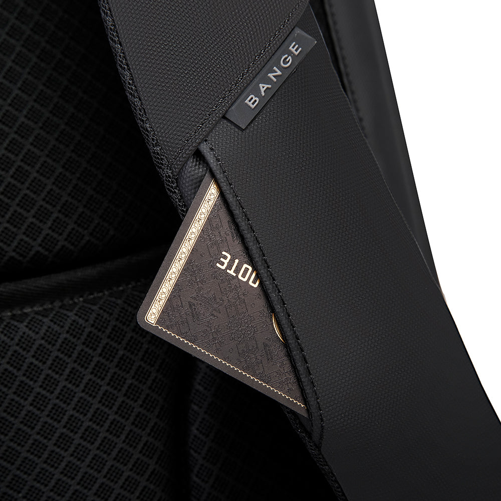 CAPTAIN BUSINESS BACKPACK - BLACK - 30L