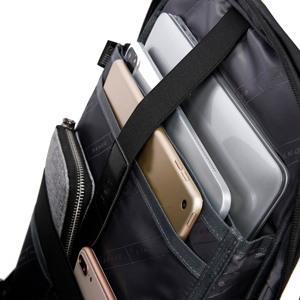 CAPTAIN BUSINESS BACKPACK - BLACK - 30L