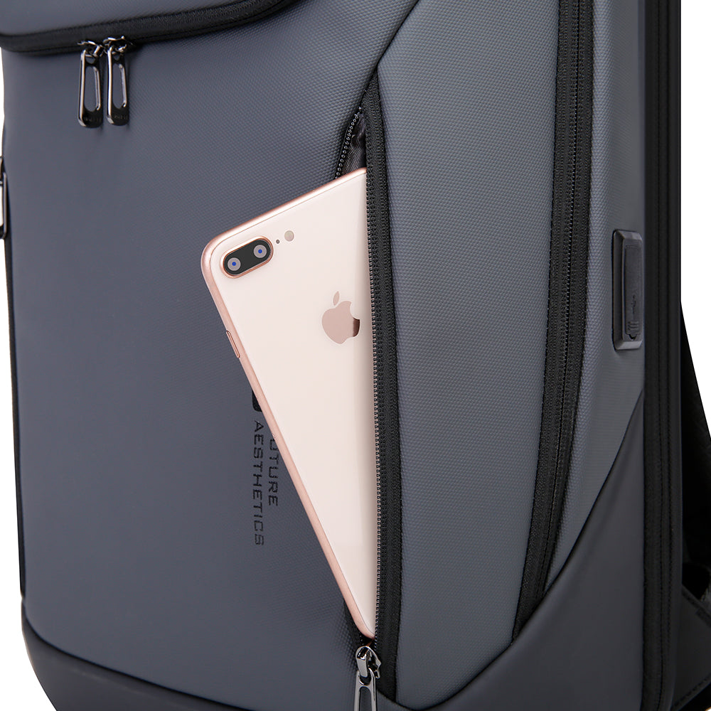 CAPTAIN BUSINESS BACKPACK - GREY - 30L