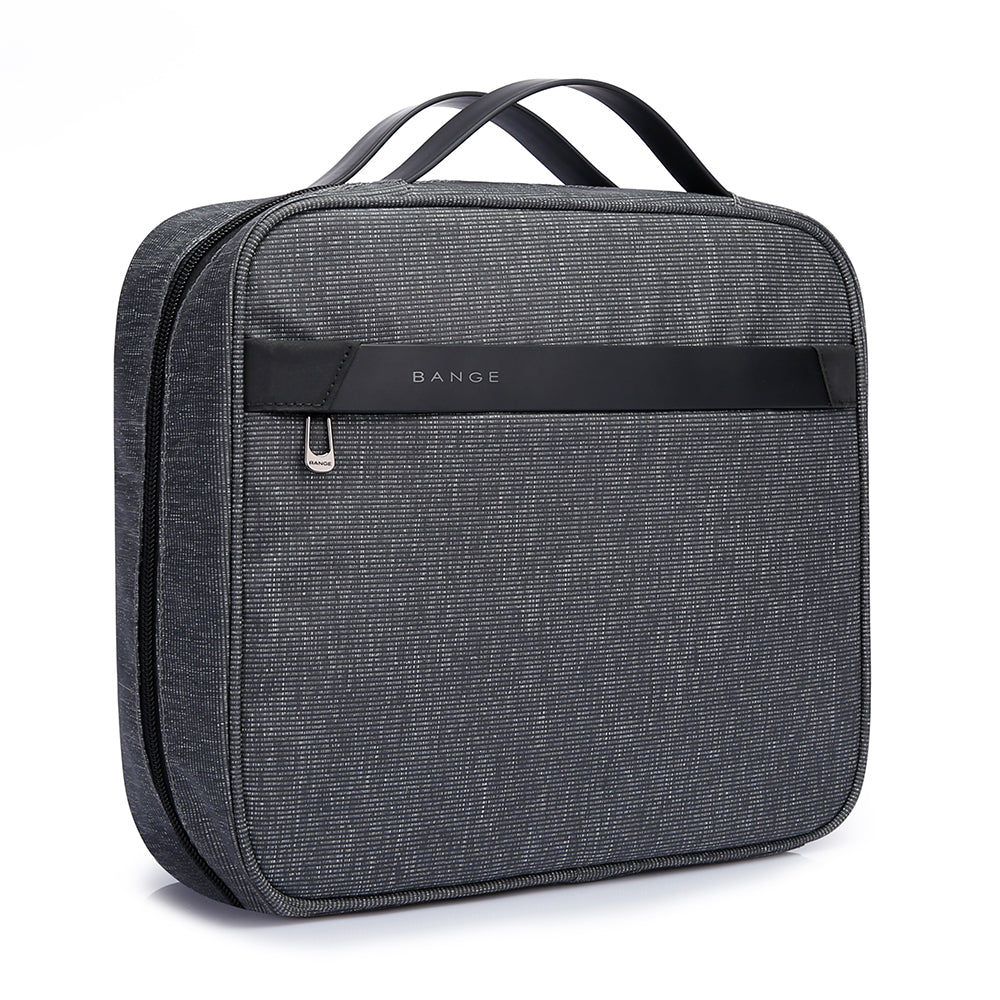 HANGING TOILETRY BAG - GREY