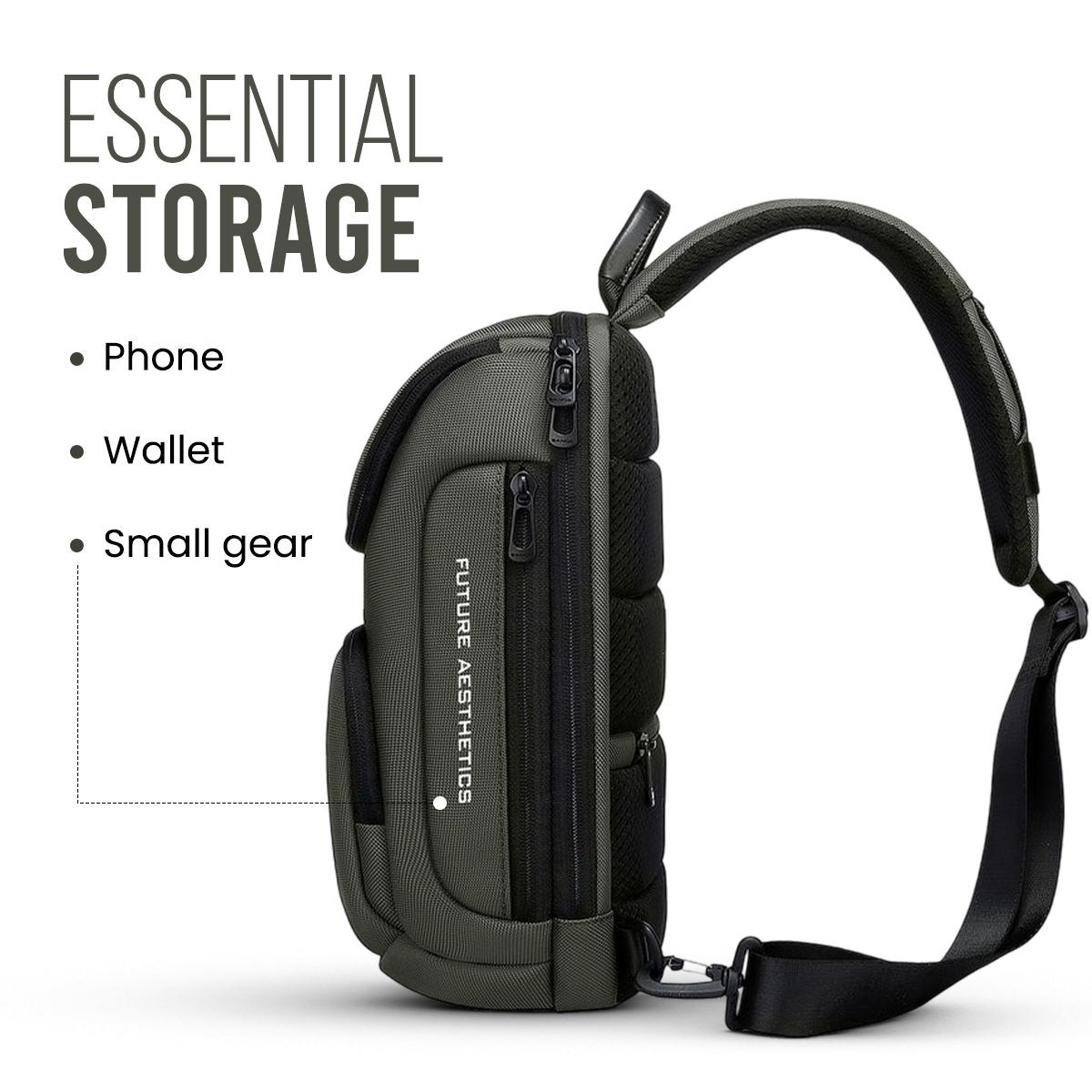 CENTURION SLING BAG - GREEN