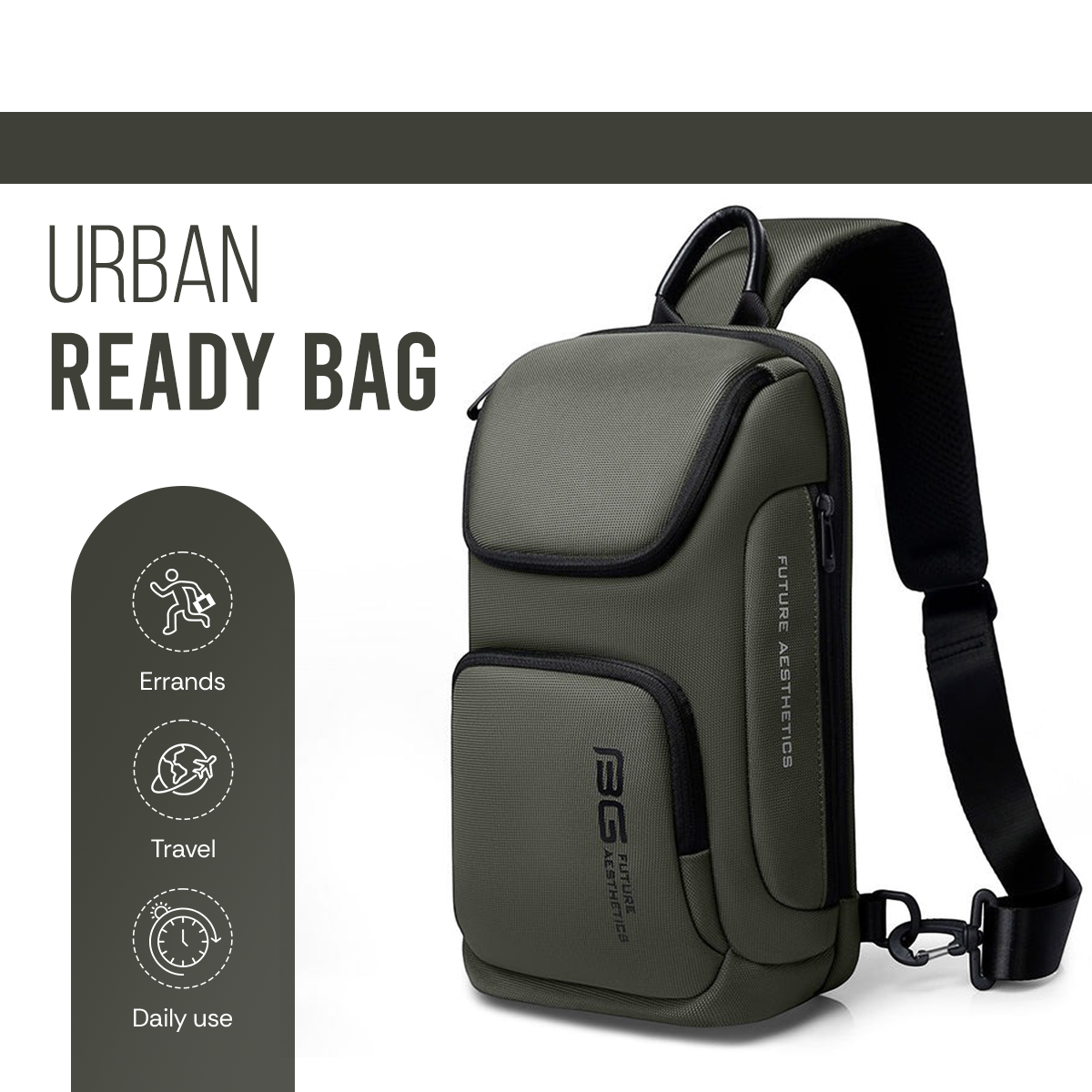 CENTURION SLING BAG - GREEN