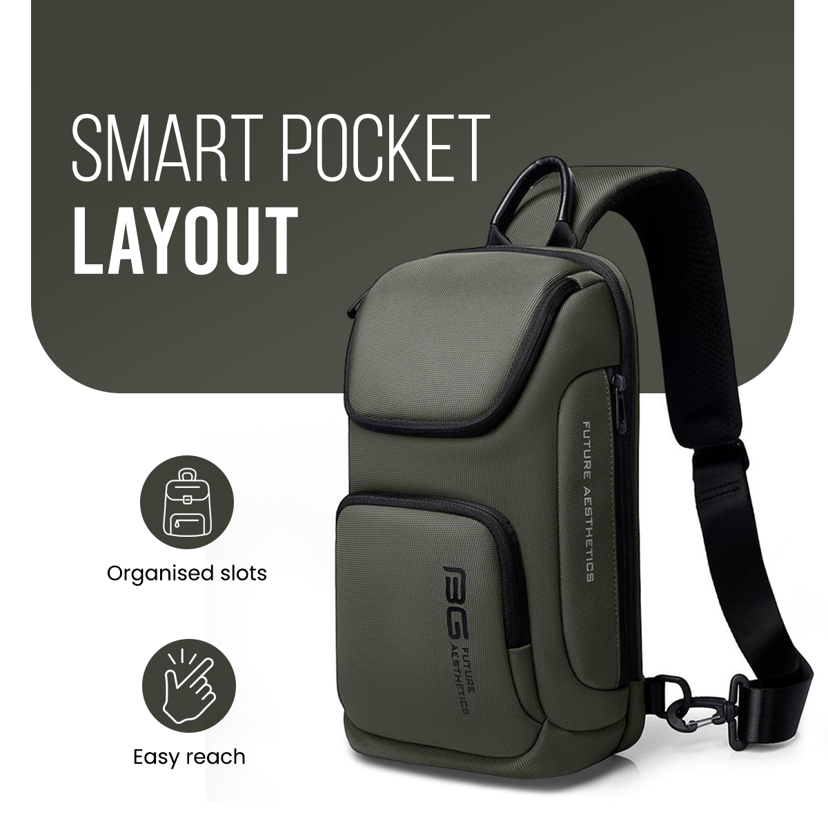 CENTURION SLING BAG - GREEN