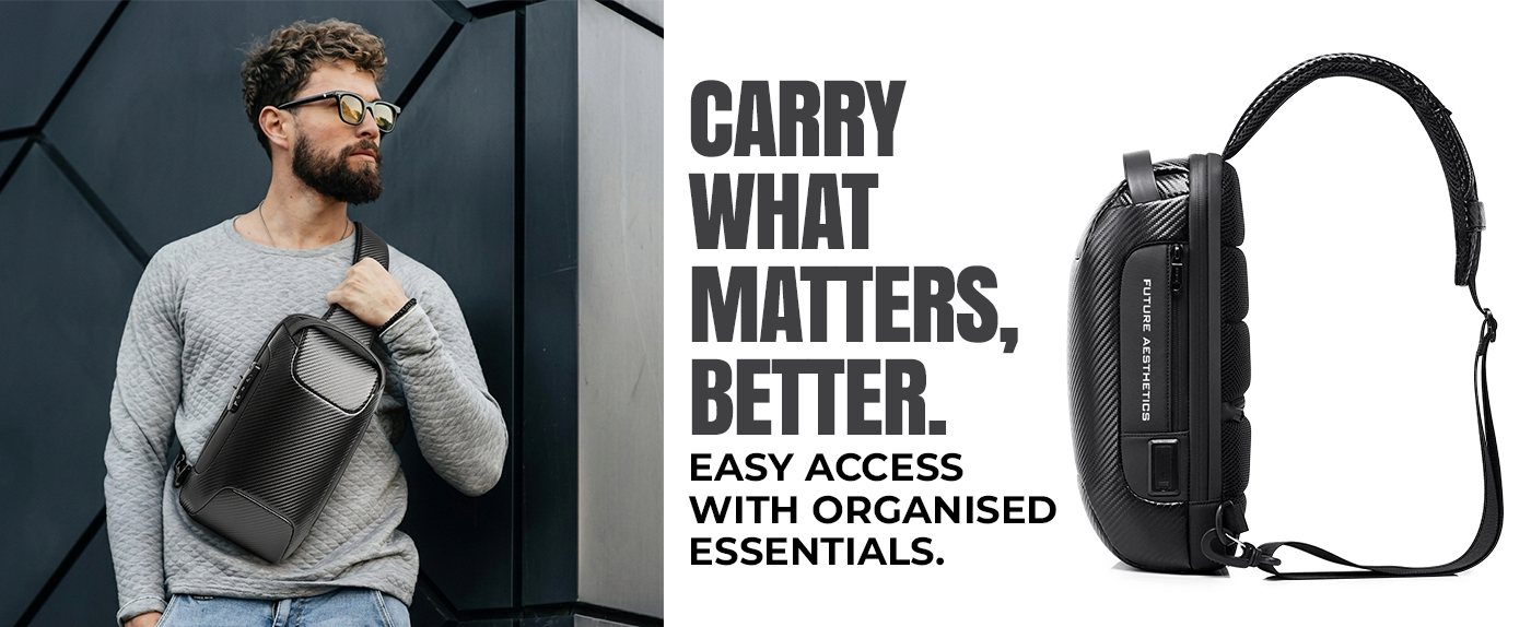 SURGE SLING BAG PLUS - BLACK