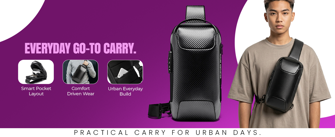 SURGE SLING BAG PLUS - BLACK