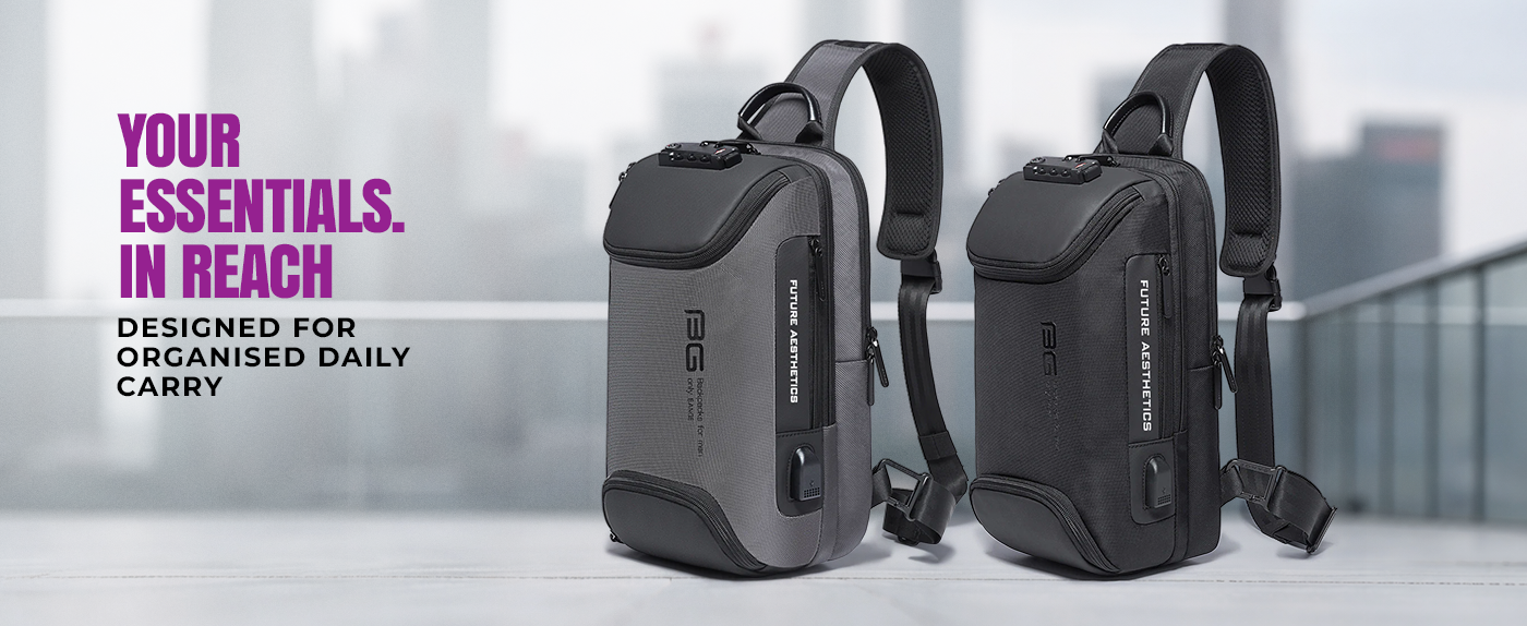 PROTECTOR SLING BAG - BLACK