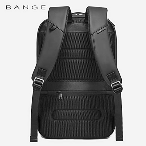 Red Lemon BANGE Panther Waterproof Polyester Anti-Theft Unisex Travel Laptop Backpack for Men and Women with USB Charging Port