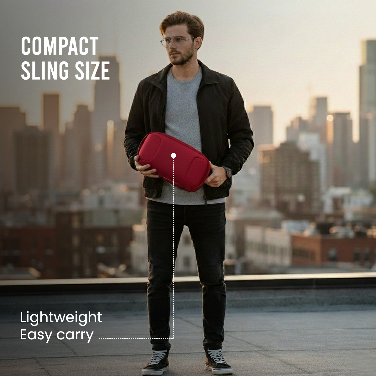 SURGE SLING BAG - RED