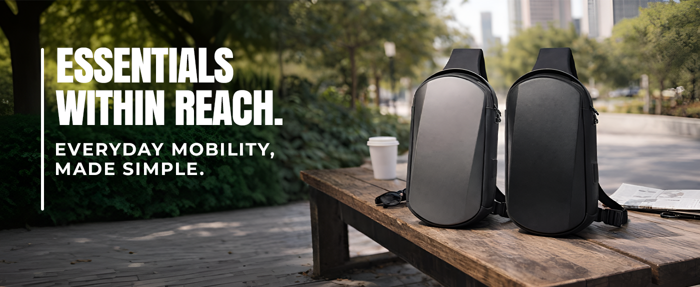 SLING BAG - 7256 - BLACK