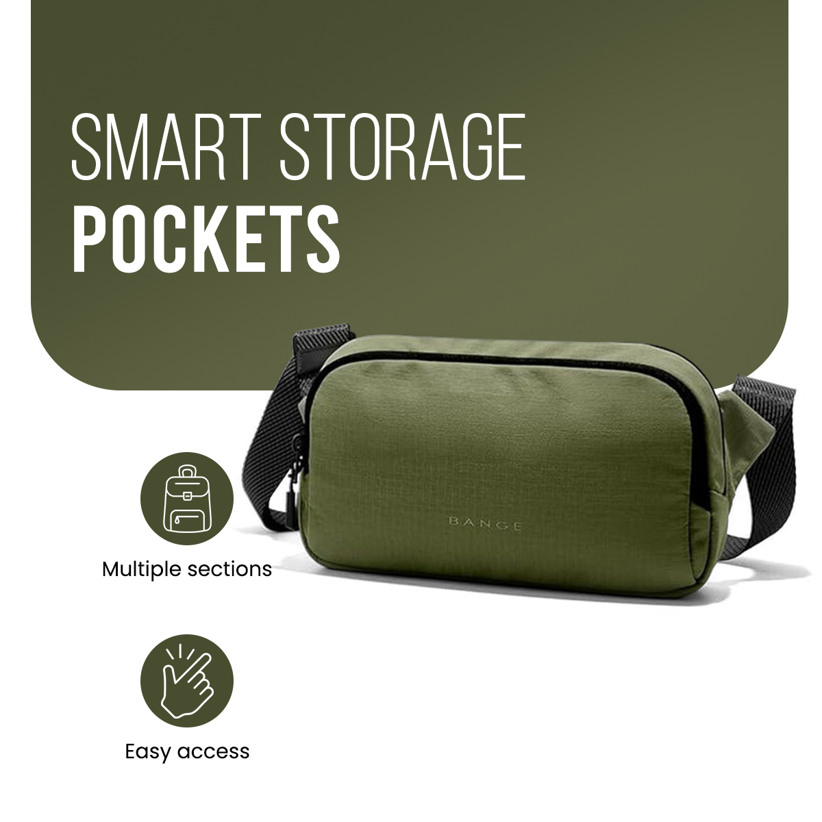 URBAN GO SLING BAG - GREEN