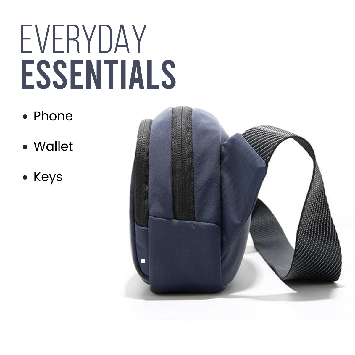 URBAN GO SLING BAG - BLUE